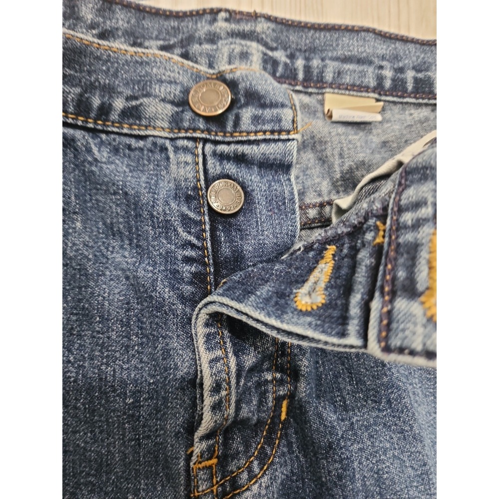Vintage Abercrombie Made In USA Men's 28x32 Button Fly Denim Jeans - Picture 7 of 9